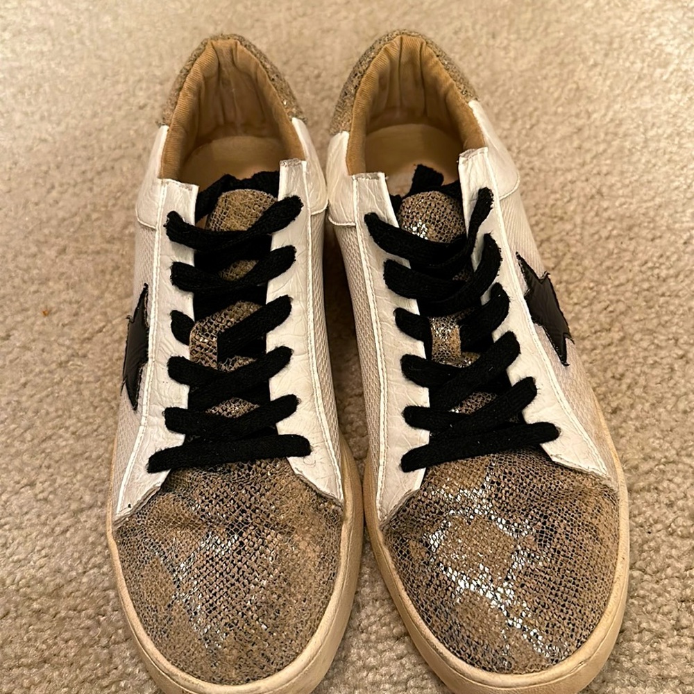 White Raven sneakers size 8.5.